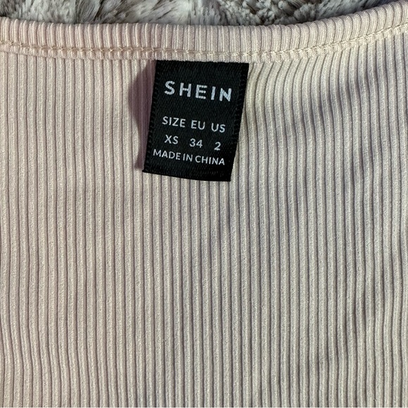 Light Pink Front Tie Top - Picture 5 of 5